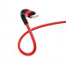 Фото Дата кабель Borofone BX34 Advantage USB to Lightning (1m) (Красный) в магазине vchehle.ua