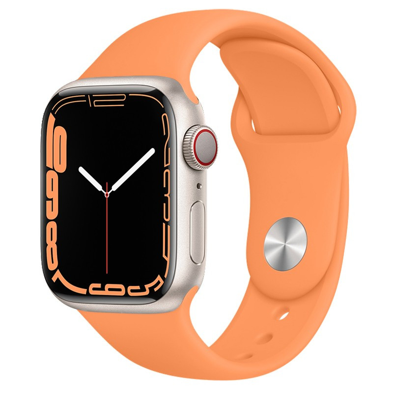 Ремінець Hoco WA01 Flexible series Apple watch (42/44/45/49mm) (Calendula)