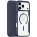 Фото Чехол-книжка Dux Ducis Skin X Pro with Magnetic safe для Apple iPhone 17 Pro (6.3") (Blue) на vchehle.ua