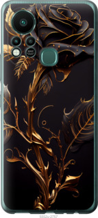 Чохол Троянда 3 на Infinix Hot 11S