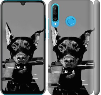 

Чохол Доберман на Huawei P30 Lite 702749