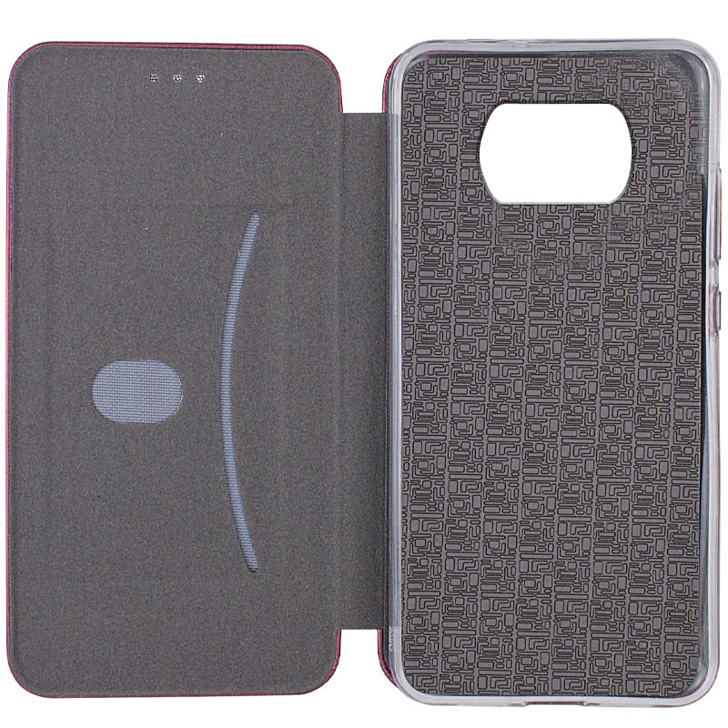 Фото Чехол-книжка Baseus Premium Edge для Xiaomi Poco X3 NFC / Poco X3 Pro (Бордовый) в магазине vchehle.ua