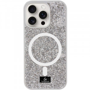 TPU чохол Bling World Rock Diamond with Magnetic Safe на Apple iPhone 16 Pro Max (6.9")