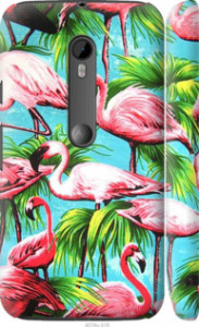 Чехол Tropical background для Motorola Moto G3
