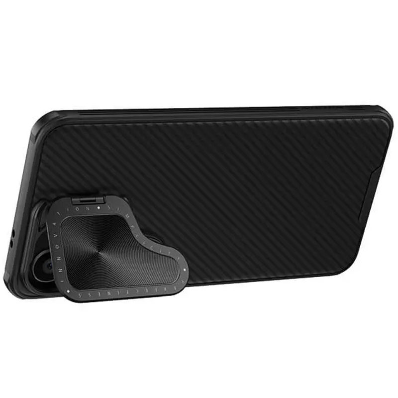 Купить Карбоновая накладка Nillkin Camshield Prop для Samsung Galaxy S24 (Black) на vchehle.ua