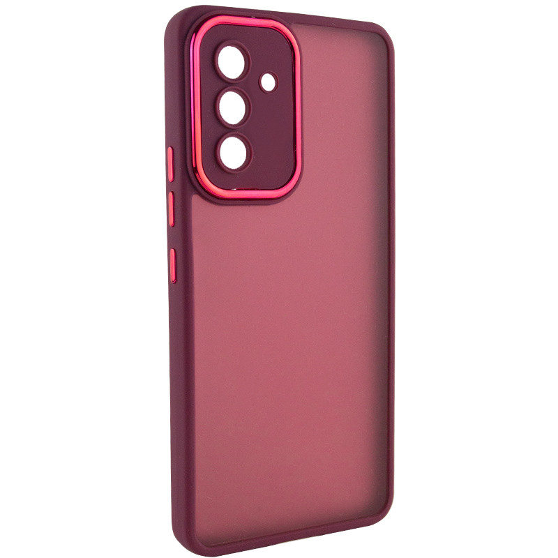 TPU+PC чохол Accent на Samsung Galaxy A35 (Magenta)