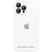 Чохол TPU+Glass Sapphire matte case на Apple iPhone 12 (6.1") (Pearly White)