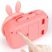 Фото Фотокамера-генератор мильних бульбашок 9996 Children's camera (Rabbit / Pink) на vchehle.ua