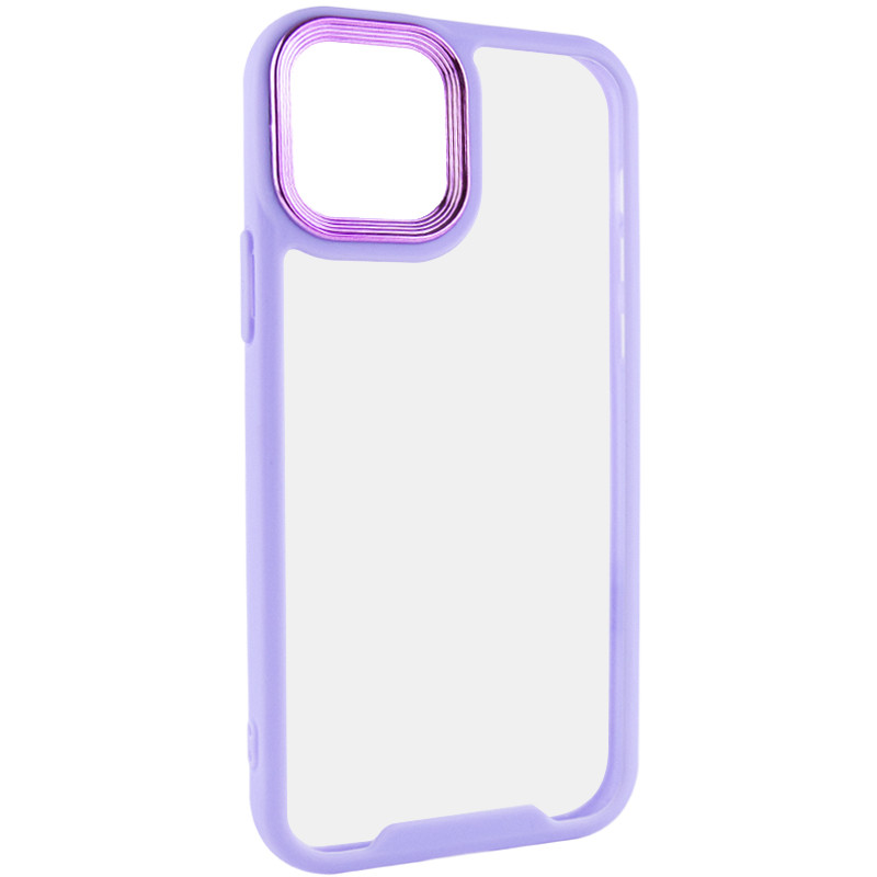 Чохол TPU+PC Lyon Case на Apple iPhone 12 Pro / 12 (6.1") (Purple)