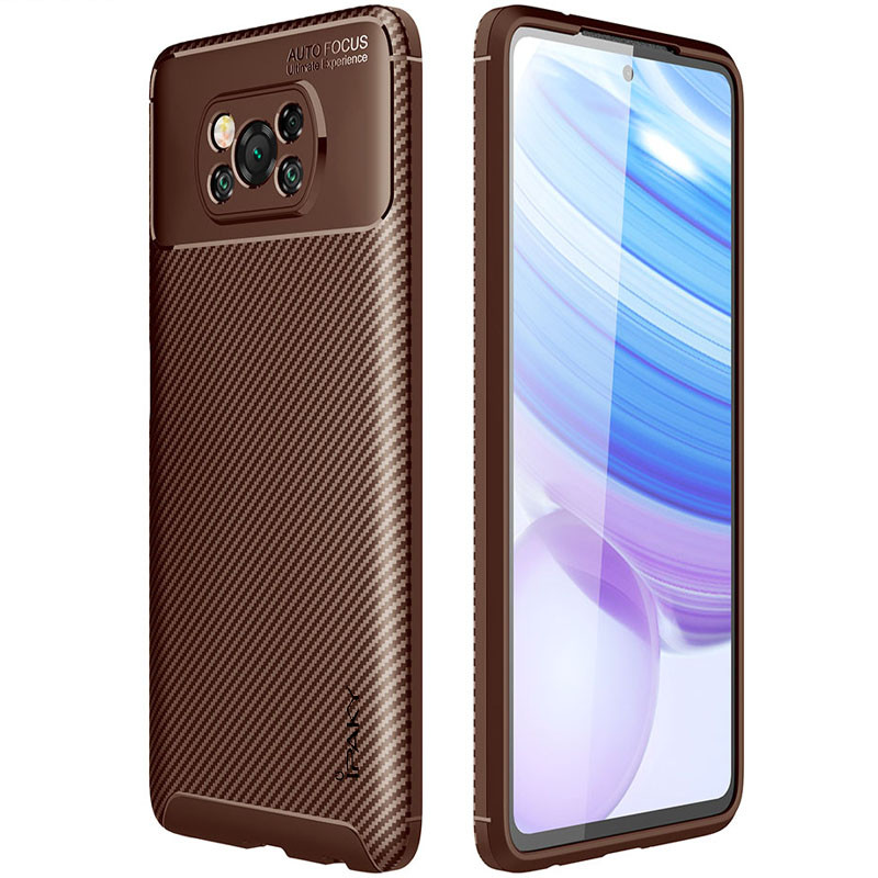 

TPU чехол iPaky Kaisy Series для Xiaomi Poco X3 Pro (Коричневый) 1068853