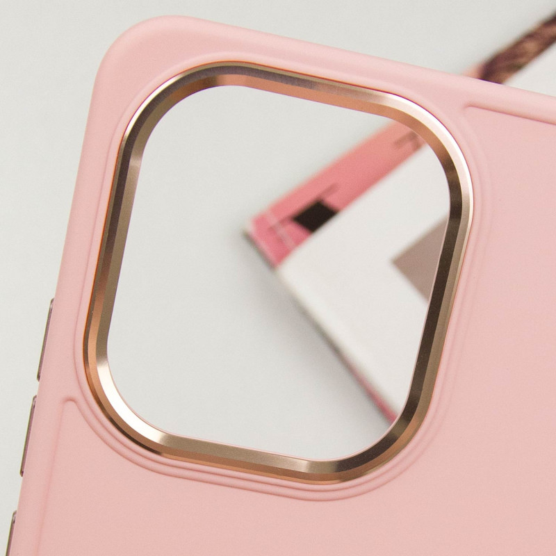 Фото TPU чохол Bonbon Metal Style на Xiaomi Redmi Note 13 4G (Рожевий / Light pink) в маназині vchehle.ua