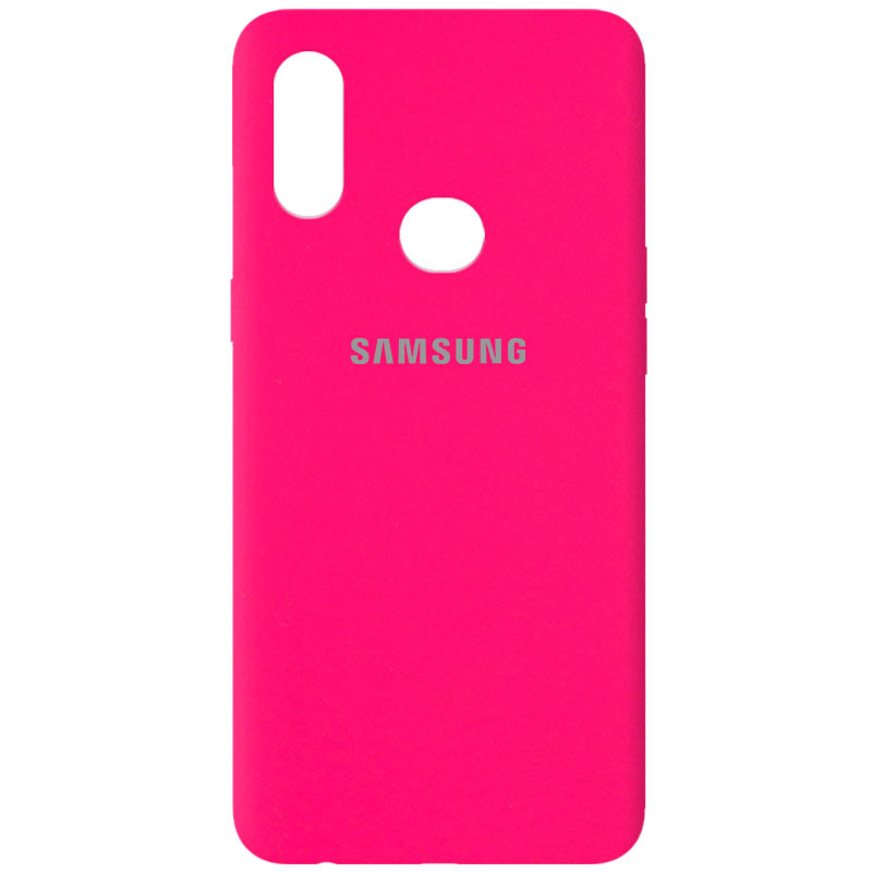 

Чохол Silicone Cover Full Protective (AA) на Samsung Galaxy A10s (Рожевий / Barbie pink) 1155642