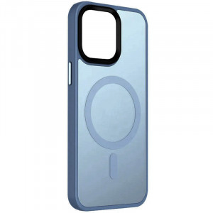 TPU+PC чехол Metal Buttons with  Magnetic Safe Colorful для Apple iPhone 13 (6.1")