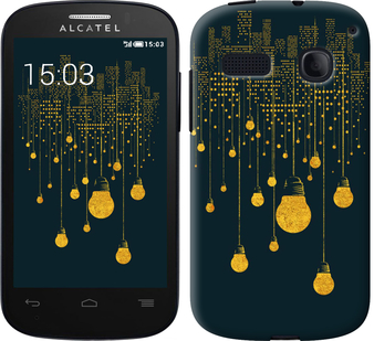 

Чохол Ілюстрація нічного міста на Alcatel One Touch Pop C3 4033D 592549