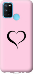 Чехол Сердце 1 для Realme C17