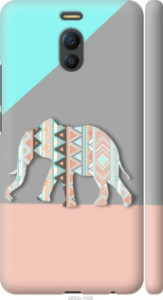 Чохол Візерунчастий слон на Meizu M6 Note