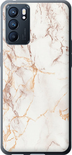 

Чехол Белый мрамор для Oppo Reno6 5G 1692350