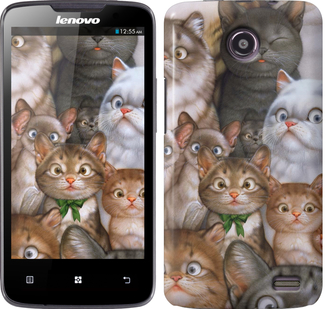 

Чехол коты для Lenovo A820 476422