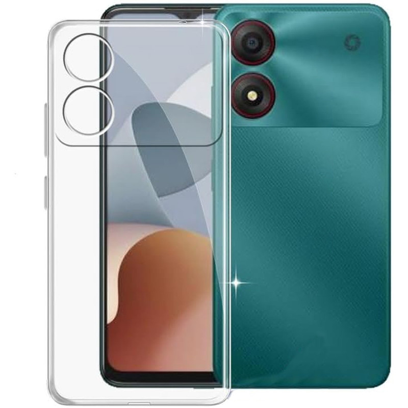 TPU чохол Epic Transparent 1,5mm Full Camera на ZTE Blade A34 4G (Безбарвний (прозорий))