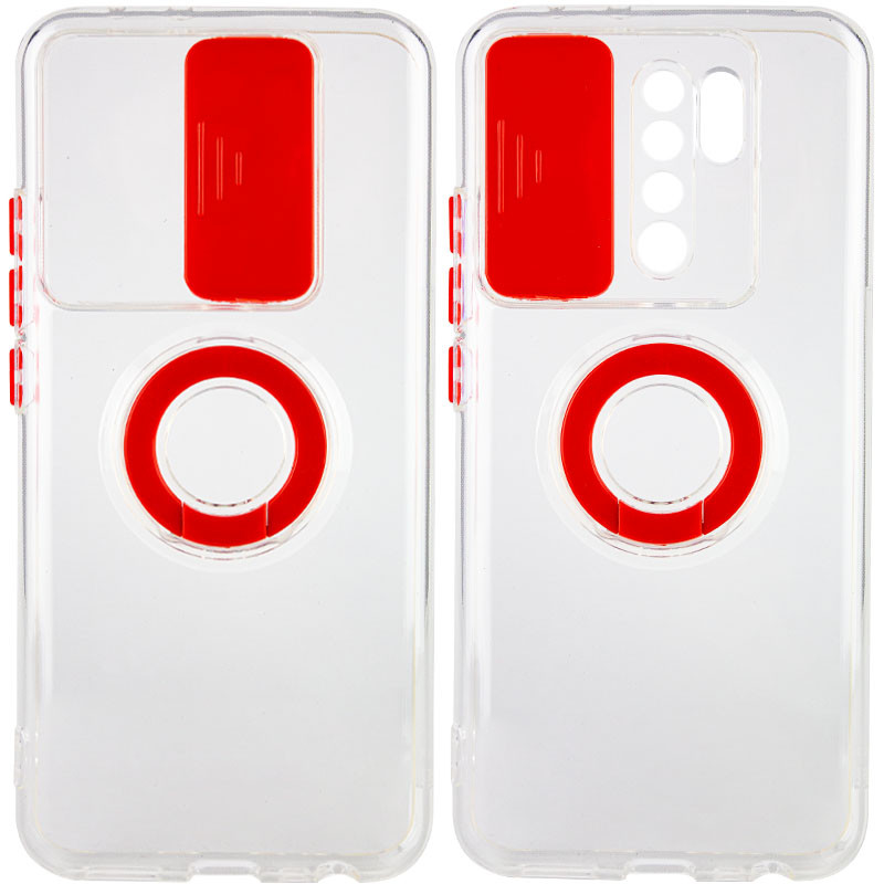 

Чохол Camshield ColorRing TPU зі шторкою для камери на Xiaomi Redmi 9 (Червоний) 1162367