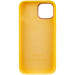 Чохол Silicone Case Metal Buttons (AA) на Apple iPhone 12 Pro Max (6.7") (Жовтий / Bright Yellow) в магазині vchehle.ua