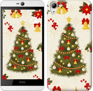 

Чехол Новогодняя елка для HTC Desire 826 dual sim 450892