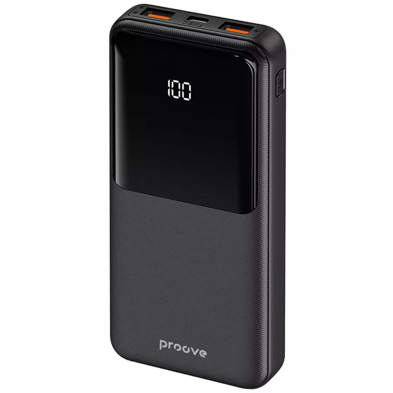 Портативное ЗУ Proove Illuminator 22.5W 10000 mAh (Black)