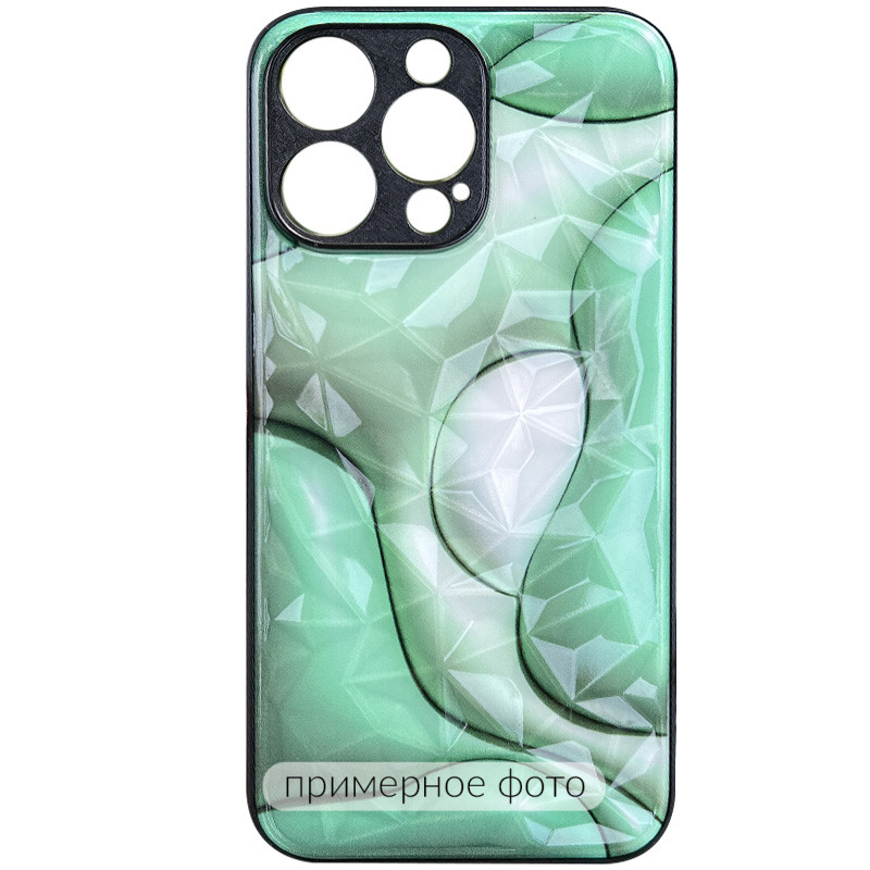 TPU+PC чехол Prisma BubbleGum для Xiaomi Redmi Note 13 4G (3D Green)