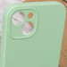 Купить Чехол Silicone Case Full Camera Protective (AA) NO LOGO для Apple iPhone 13 (6.1") (Зеленый / Pistachio) на vchehle.ua