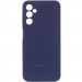 Чохол Silicone Cover Lakshmi Full Camera (AA) with logo на Samsung Galaxy A25 5G (Синій / Midnight blue)