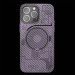 Фото Чохол M-Tech Carbon soft touch with Magnetic Safe на Apple iPhone 14 Pro (6.1") (Purple) на vchehle.ua