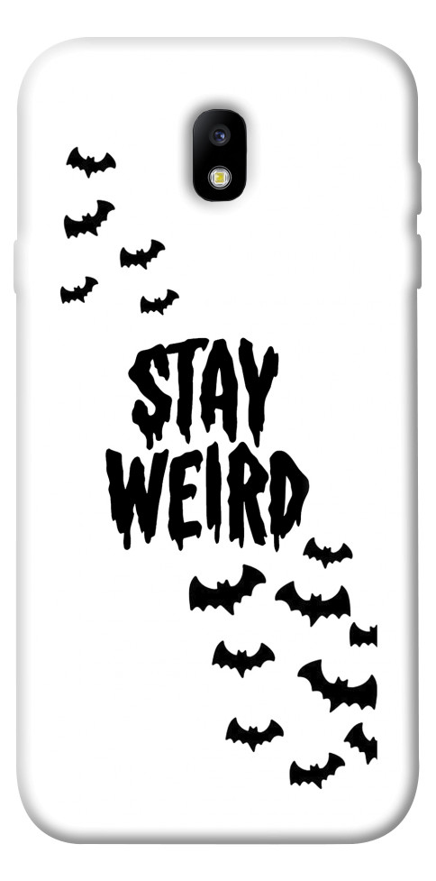 Чехол Stay Weird для Galaxy J7 (2017)