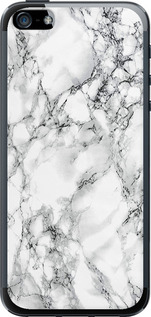 Чохол Мармур білий на iPhone 5s