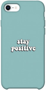 Чехол Stay positive для iPhone SE (2020)