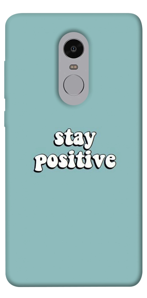 Чехол Stay positive для Xiaomi Redmi Note 4X