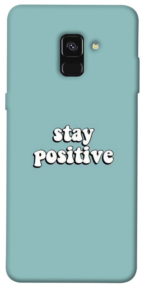 Чехол Stay positive для Galaxy A8 (2018)