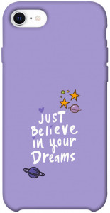 Чехол Just believe in your Dreams для iPhone SE (2020)