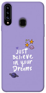 Чехол Just believe in your Dreams для Galaxy A20s (2019)