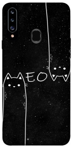 Чехол Meow для Galaxy A20s (2019)