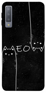 Чехол Meow для Galaxy A7 (2018)