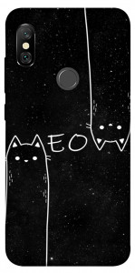 Чехол Meow для Xiaomi Redmi Note 6 Pro