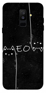 Чехол Meow для Galaxy A6 Plus (2018)