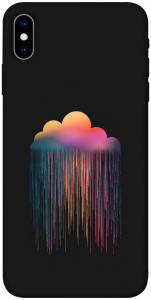 Чехол Color rain для iPhone X (5.8")