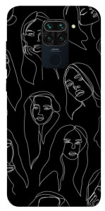Чехол Портрет для Xiaomi Redmi Note 9