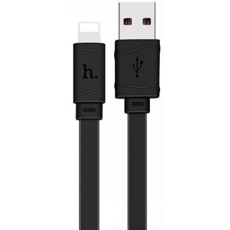 Дата кабель Hoco X5 Bamboo USB to Lightning (100см) (Черный)