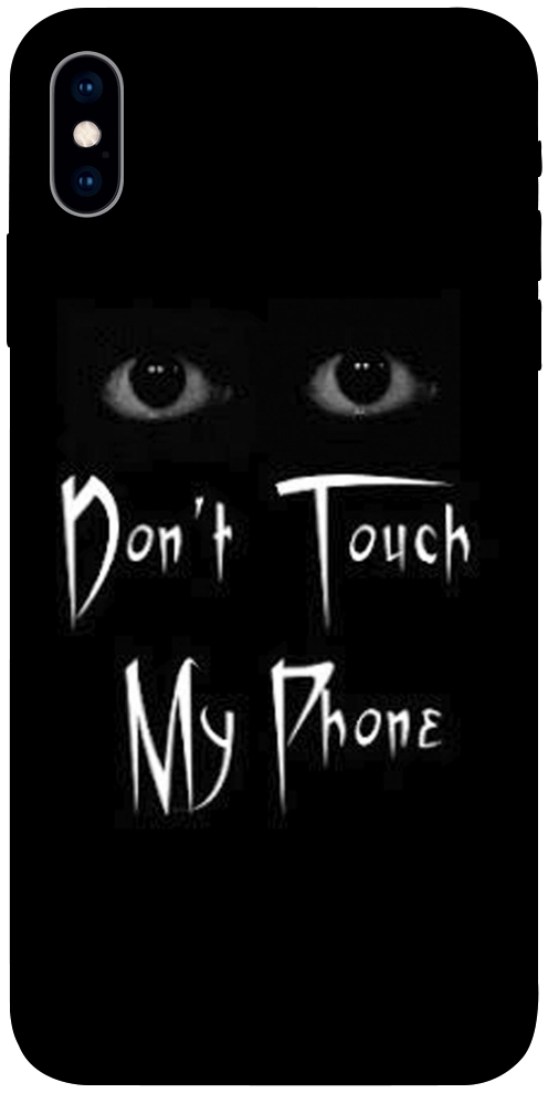 Чехол Don't Touch для iPhone X