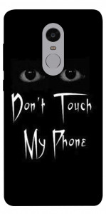 Чехол Don't Touch для Xiaomi Redmi Note 4 (Snapdragon)