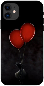 Чехол Красные шары для iPhone 11