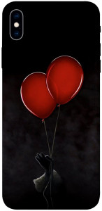 Чехол Красные шары для iPhone XS Max