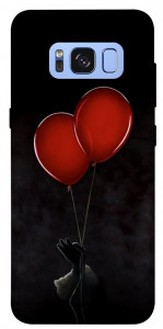 Чехол Красные шары для Galaxy S8 (G950)